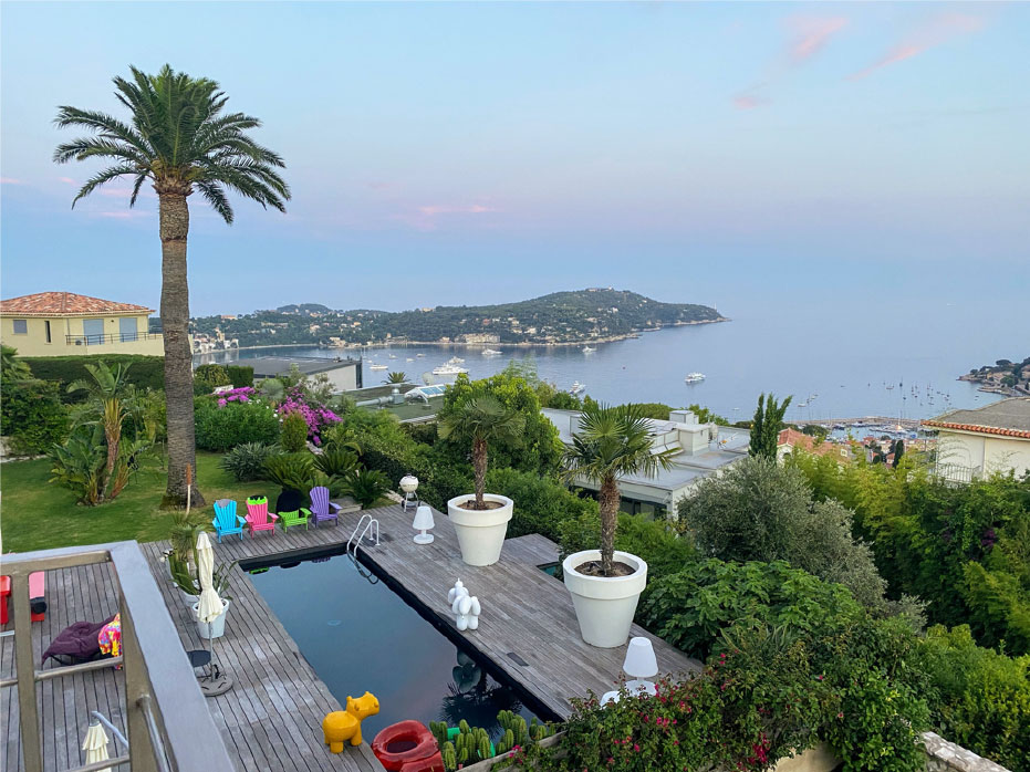 View from Villa Number Two, Villefranche-sur-Mer