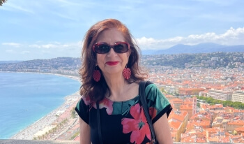 Adrian Leeds in Nice, France