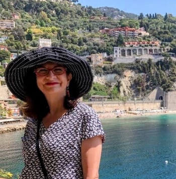 Adrian Leeds in Villefranche-sur-Mer, France