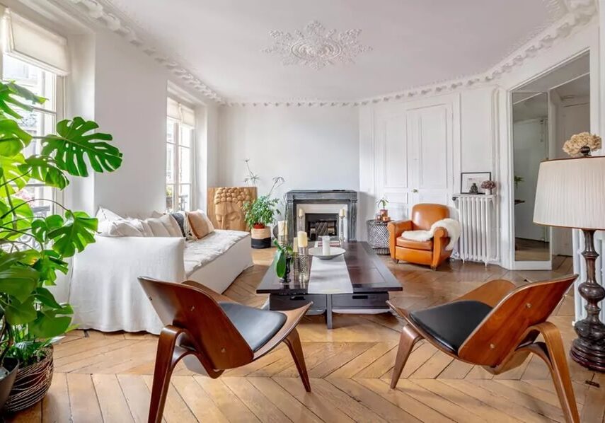 A beautifully furnished apartment for sale by the Adrian Leeds Group in Paris, France