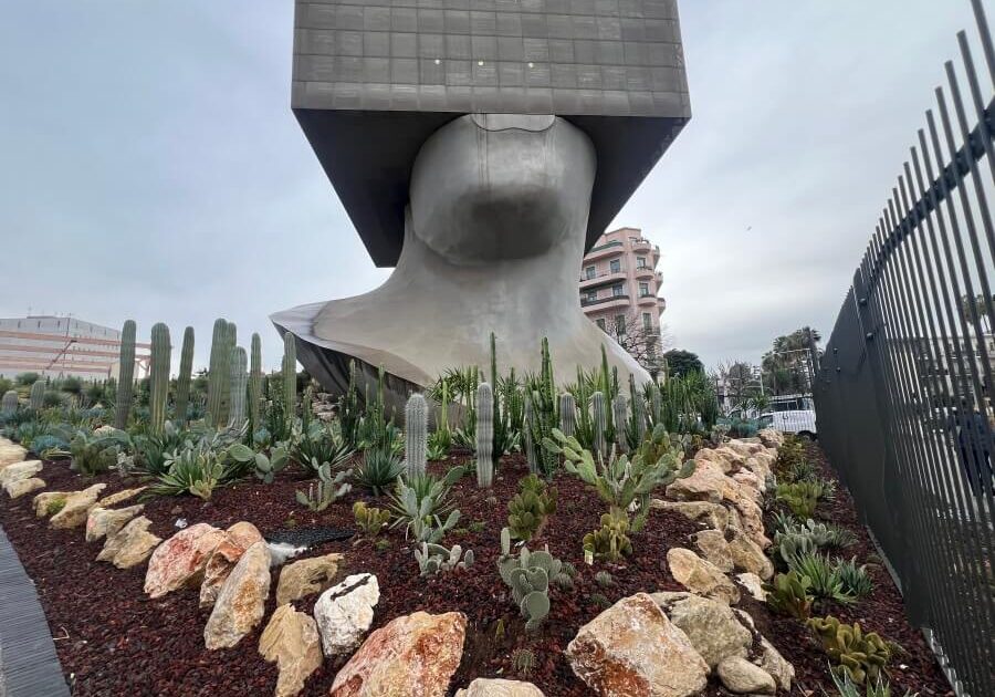 The Tete Carree building in Nice, France