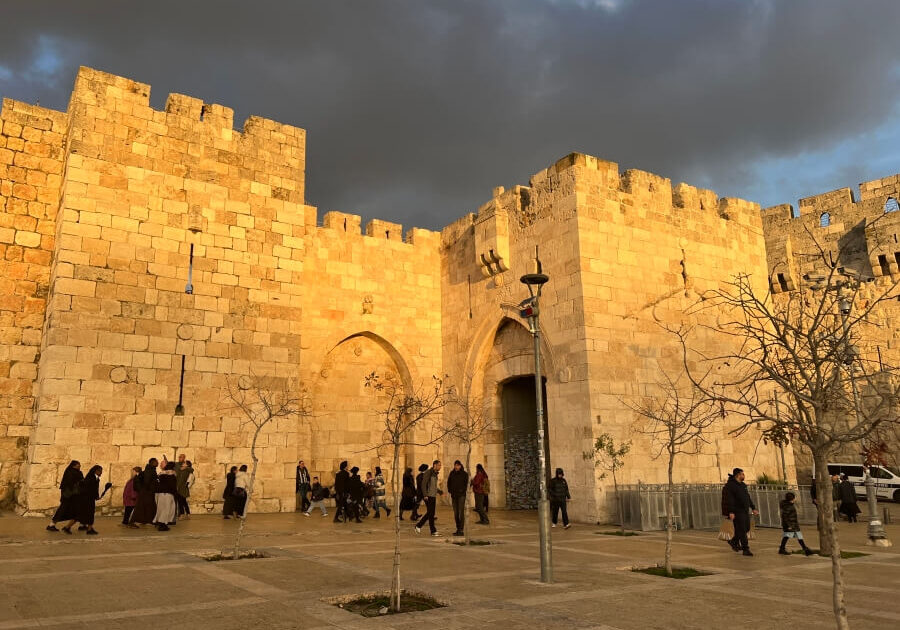 The Jaffa Gate in Tel Aviv, Israel