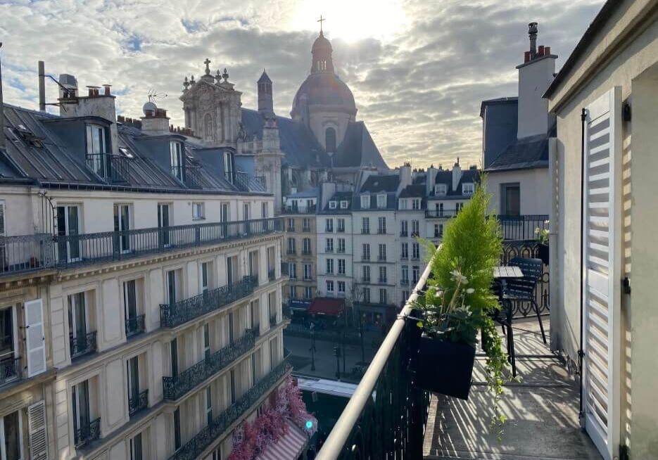 View from the Balcony of the Fractional property Les Balcons Saint-Paul