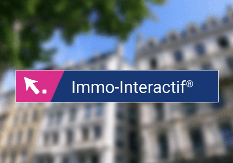 Splashpage for Immo-Interactif online property auction site