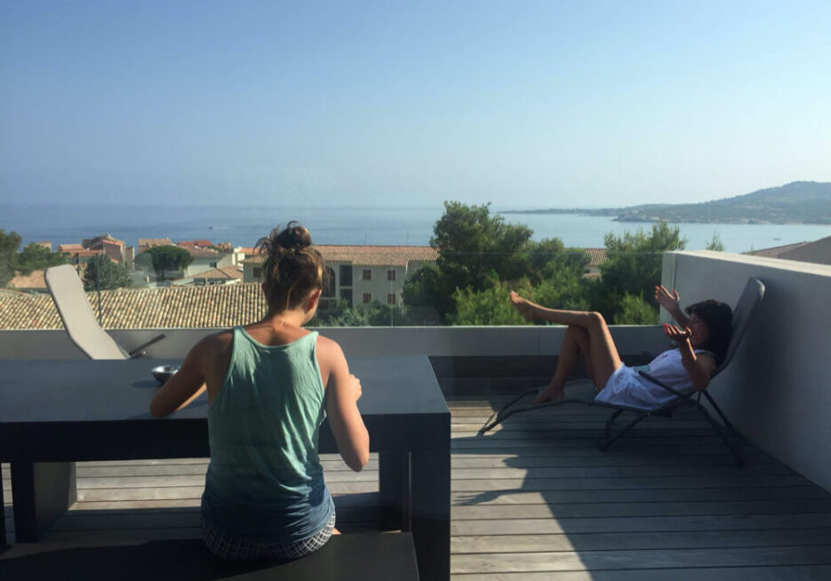View of the Sea, Algajola, Corsica