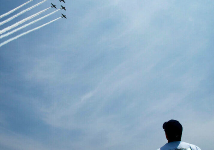 Jets Flyover - by Erica Simone