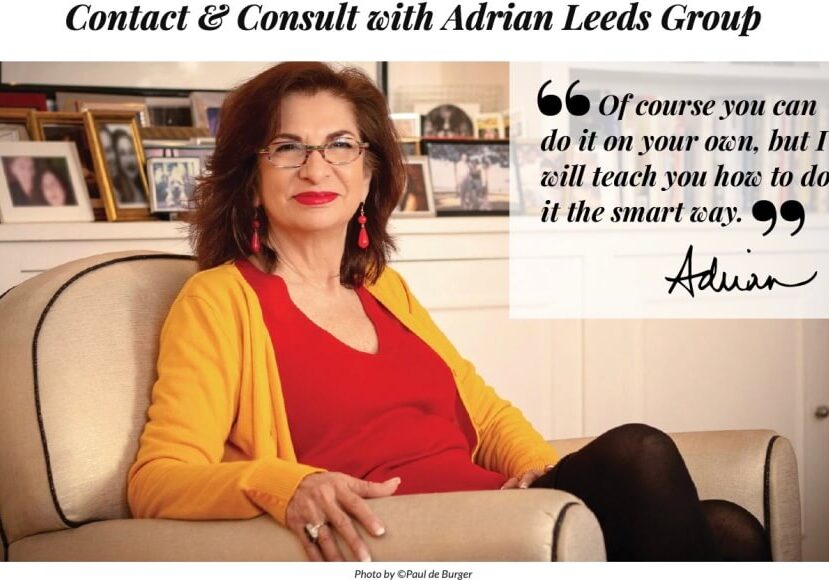 Splashpage meme for a consultation with Adrian Leeds