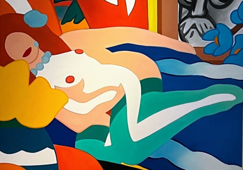 After Matisse, painting by Tom Wesselmann