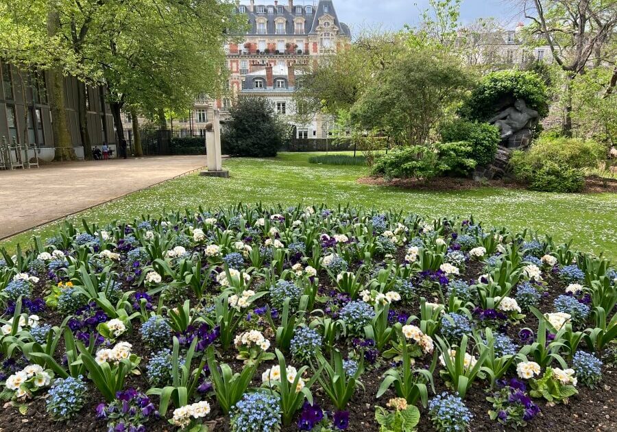 In the Luxembourg Gardens in Paris, France