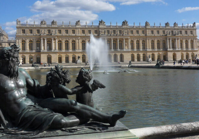 The finest château in France—Versailles