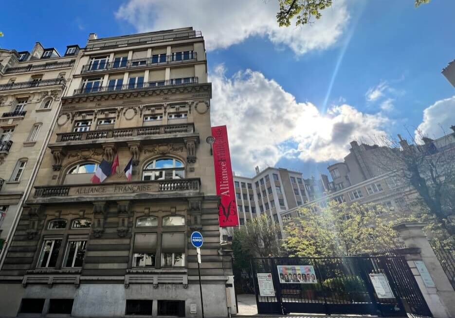 The Alliance Française de Paris offices in Paris