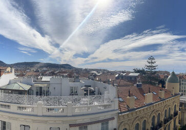 Panoramic view of Nice