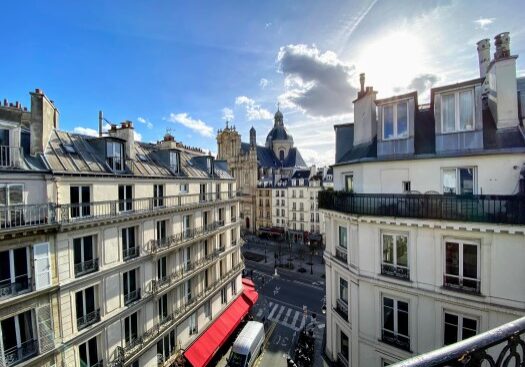 Paris rooftops
