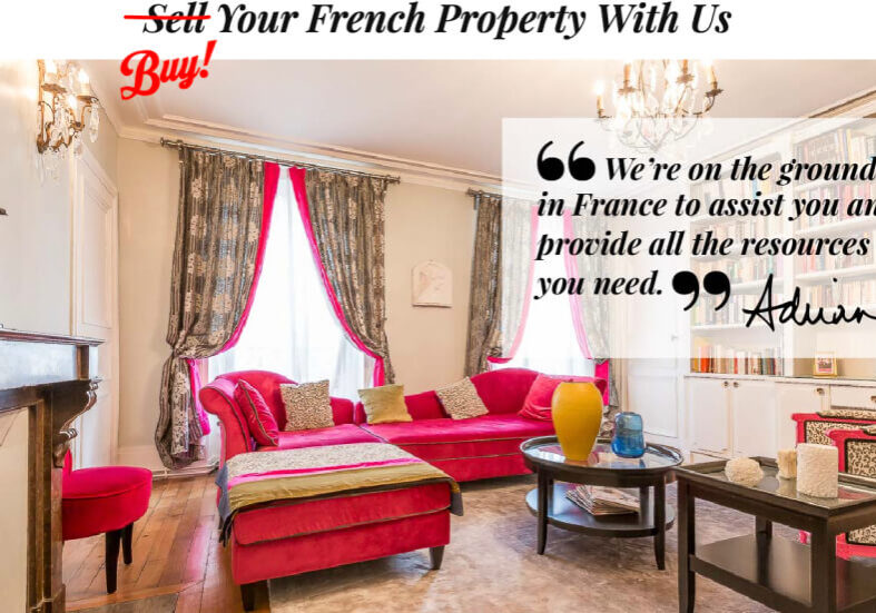 Splashpage meme for the Adrian Leeds Group's purchase and sell property services