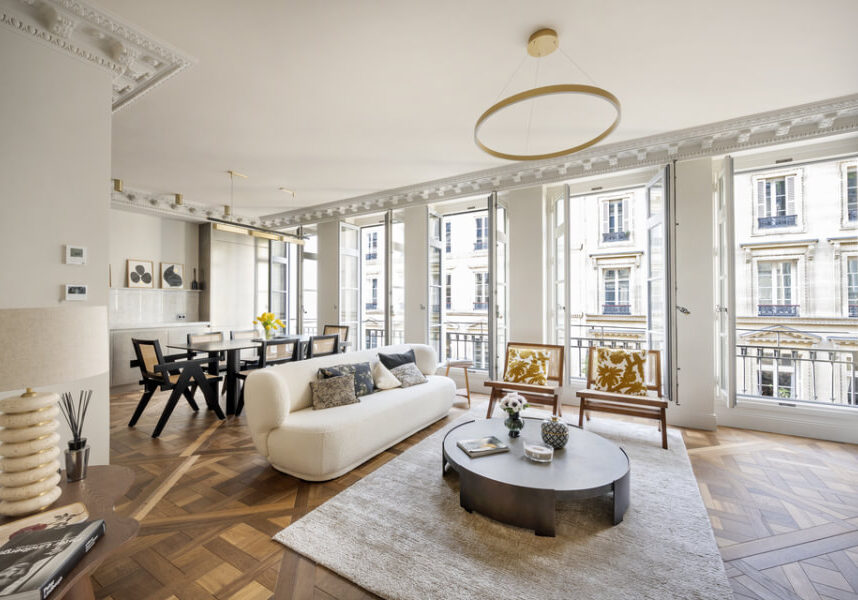 The living room in the 79 Rue du Bac Fractional property in Paris