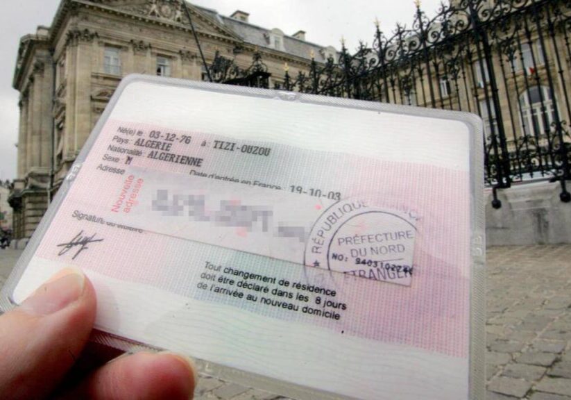 Carte de Sejour long-stay visa for France