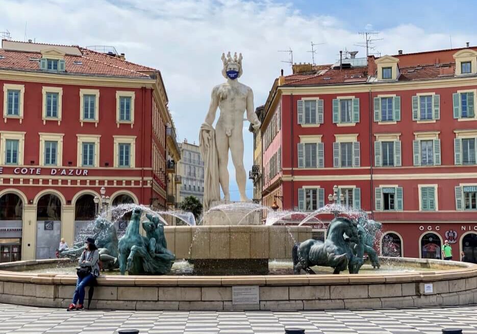 Apollo Statue in Nice France