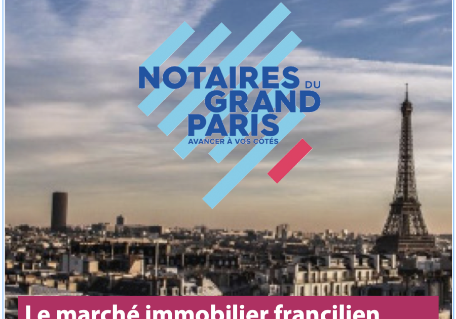 Cover of the Paris Notaire's latest property report