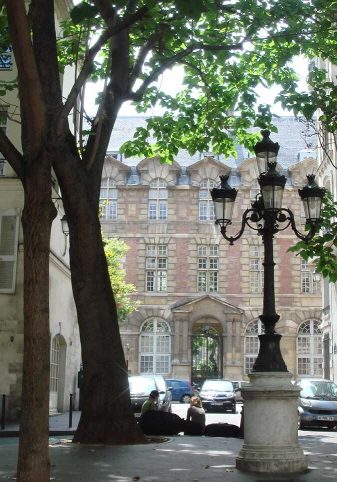 Square in Saint-Germain-des-Prés Paris, France