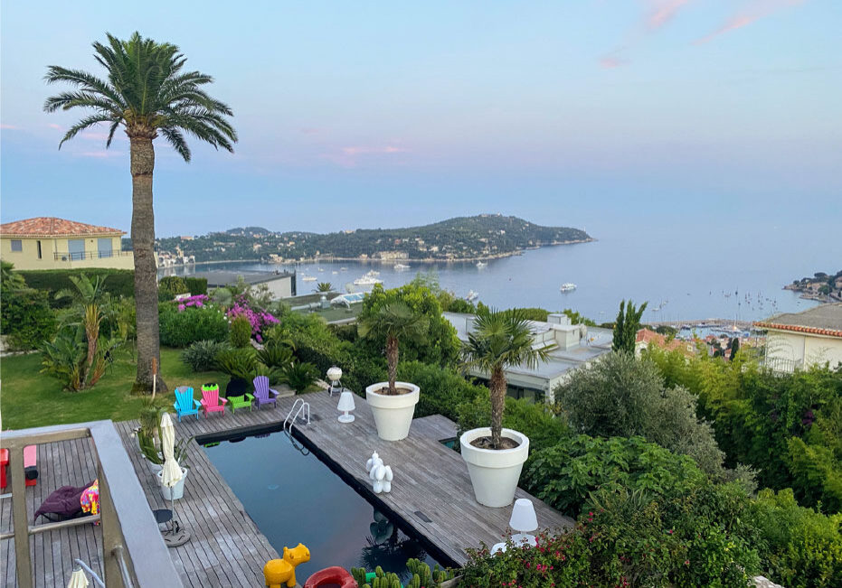 View from Villa Number Two, Villefranche-sur-Mer