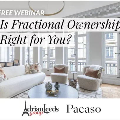 Is Fractional Ownership Right for You? Free webinar by Adrian Leeds Group and Pacaso