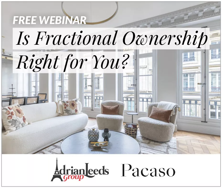Is Fractional Ownership Right for You? Free webinar by Adrian Leeds Group and Pacaso