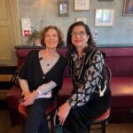 Adrian Leeds with Odile Hellier