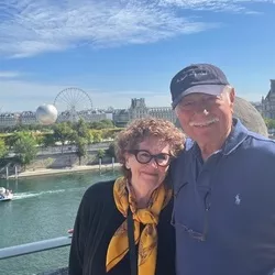 Jim and Shirley R in Paris