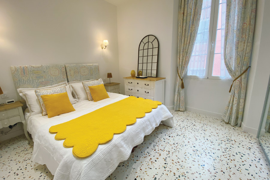 Updated bedroom with views at La Belle Terrasse