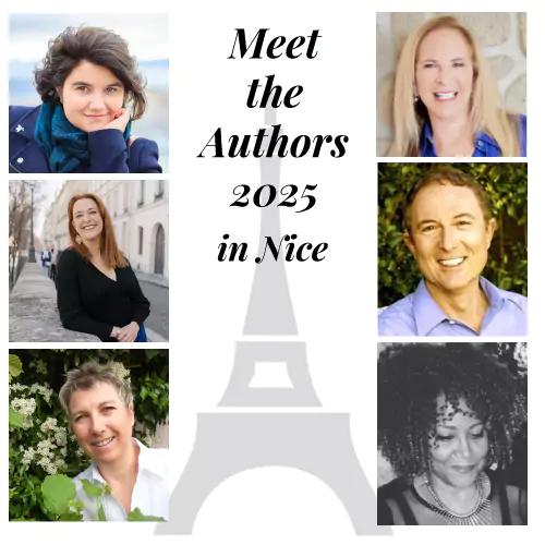 Composite photo of all the authors speaking Meet the Authors in Nice, France 2025