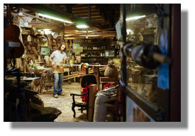 Gondola Repair Shop - Venice, Italy
