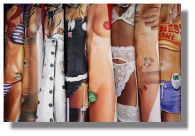 Italian Aprons on Display - Venice, Italy