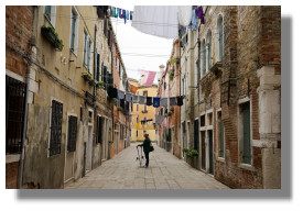 Laundry Overhead - Venice, Italy