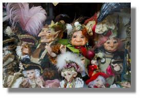 Venetian Dolls on Display - Venice, Italy