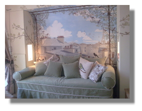 Open up a small space with murals 17-10-13MaryEllenGallagherWindowontheWorld