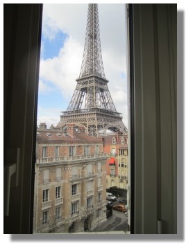 View of the Eiffel Tower - Paris, France