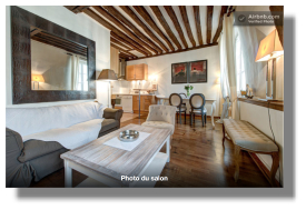 Advertised airbnb apartment - Paris, France