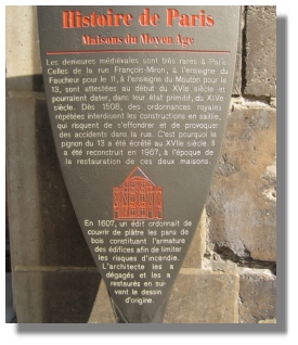 Francois Miron City Plaque