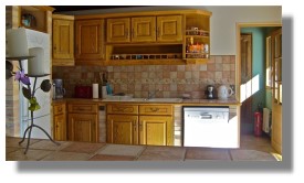 The Chalet kitchen - Essoyes, France