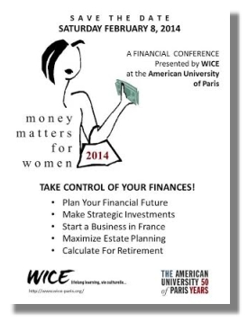 WICE-sponsored Money Matters for Women Conference