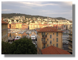View of the Old Port View of the Old Port - Nice, France