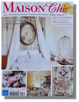 Martine's work featured in Maison Chic 