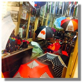 Umbrella shop Nice, France  - by Erica Simone