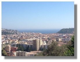 View of Nice from the Monastery - Nice, France
