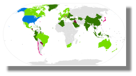 Countries with agreements regarding FATCA implementation