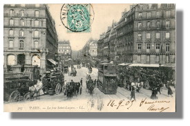 La Place du Havre Gare Saint Lazare, 1893 - by Camille Pissarro
