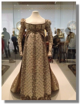 Josephine's famous Empire Dress