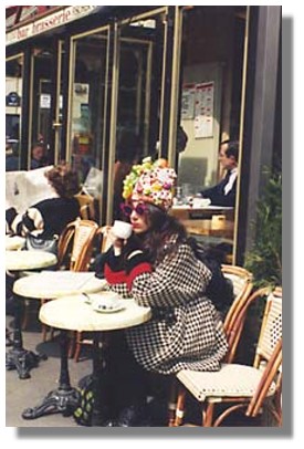Lulu postcard Cafe - Pars, France