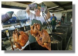 Deep Fried Turkey - Photo by Times Picayune, New Orleans
