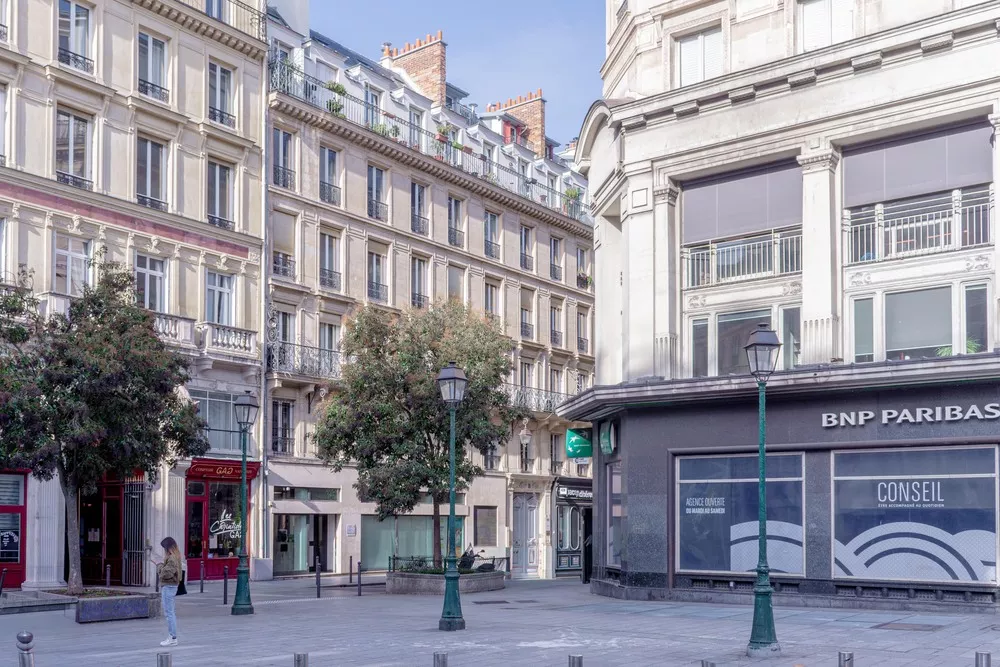 Rue de Palestro Paris France building exterior
